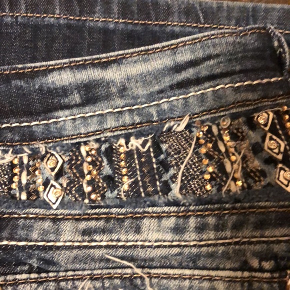 MISS ME JEANS…Excellent condition🌸 Gold, Silver & Black bling! - Picture 10 of 10